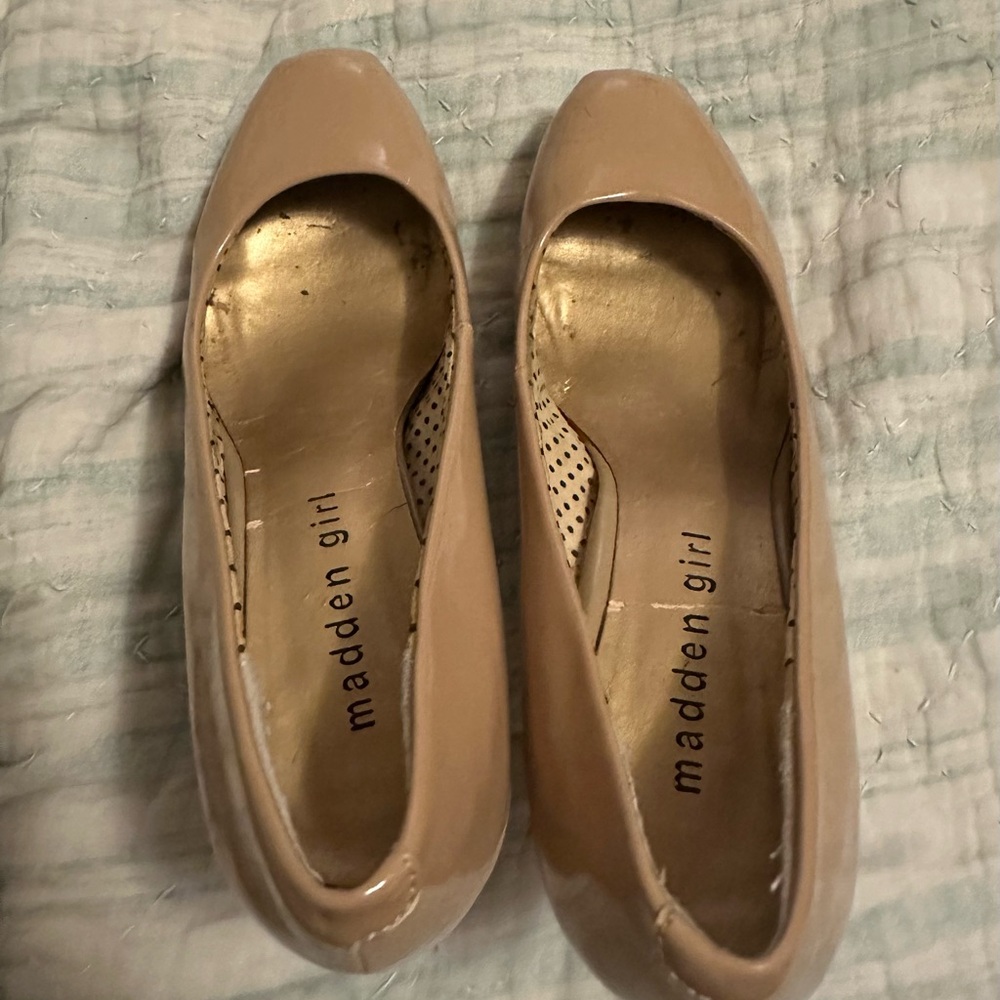 Madden Girl Nude Heels